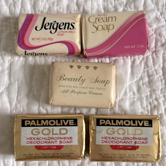 various Other - Vintage Bar Soap Palmolive Gold Avon Jergens Stanley Home Products Beauty Cream